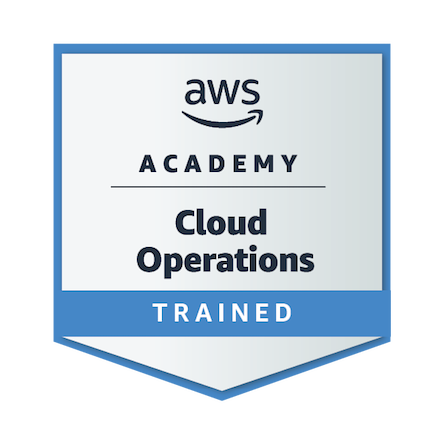AWS Academy Graduate — Cloud Operations badge
